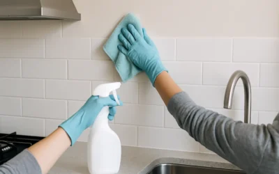 Murs de cuisine faciles à nettoyer: 7 options