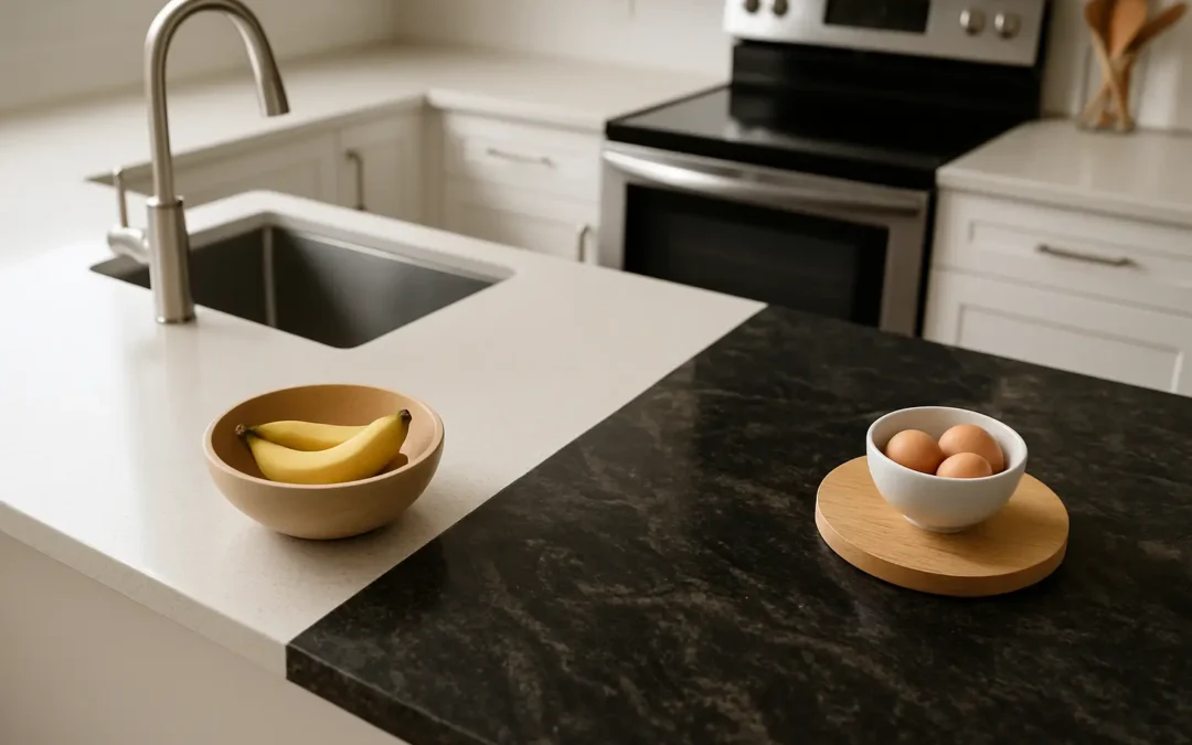 Quartz ou granit en cuisine: quoi choisir?