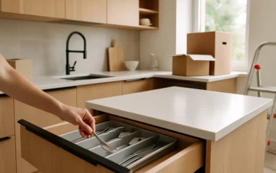 Rangement de cuisine: rénover pour gagner de l’espace