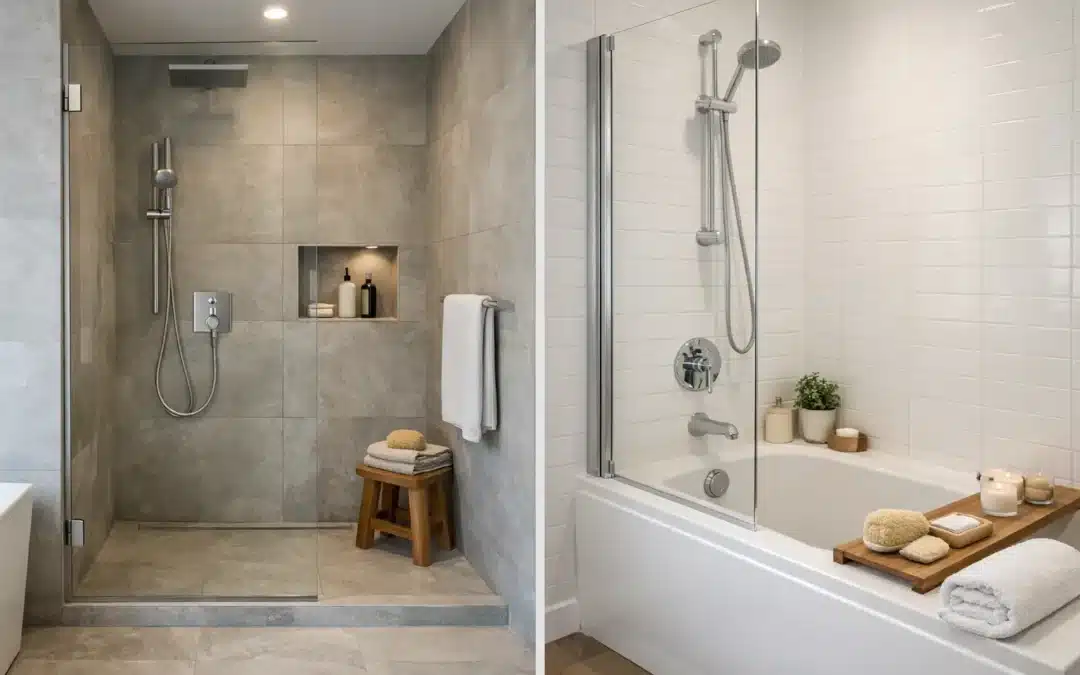 Douche italienne vs bain-douche: que choisir?