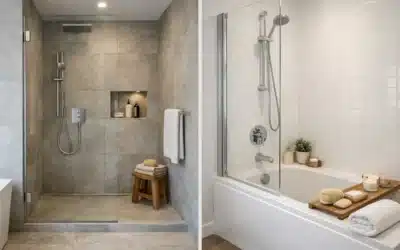 Douche italienne vs bain-douche: que choisir?
