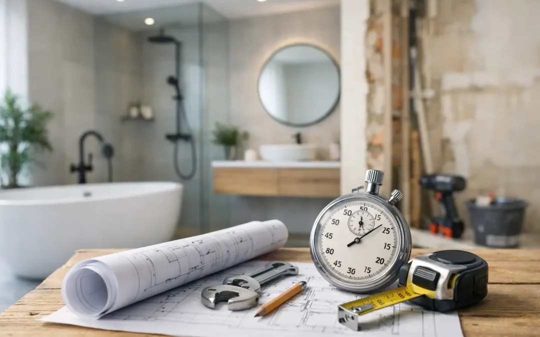 Durée travaux rénovation salle de bain