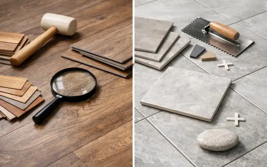 Plancher vinyle vs céramique: quoi choisir?