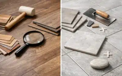 Plancher vinyle vs céramique: quoi choisir?