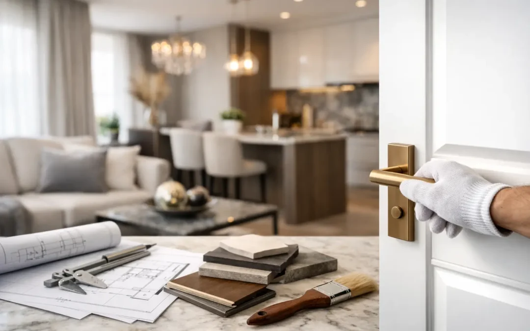 Rénovation intérieure haut de gamme et finitions