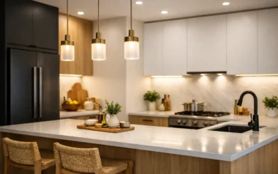 Idées d’éclairage pour rénover une cuisine moderne